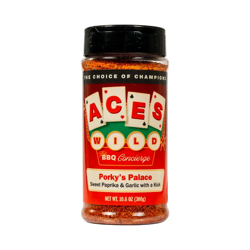 Aces Wild Porky’s Palace Rub — Sweet Paprika & Garlic BBQ Seasoning