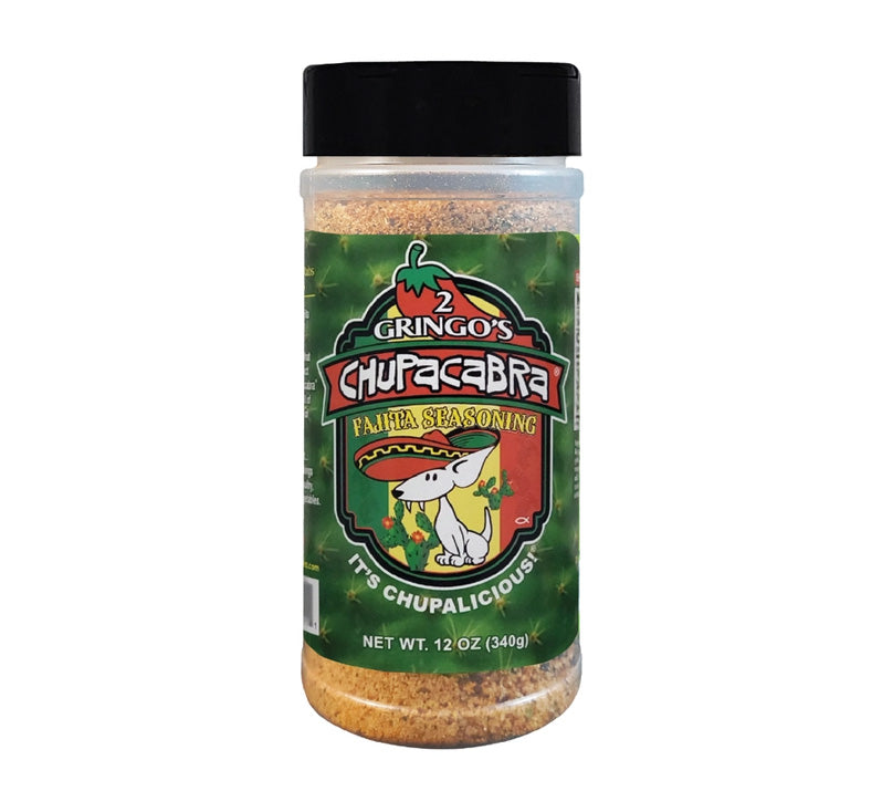 2 Gringos Chupacabra Fajita Seasoning bottle