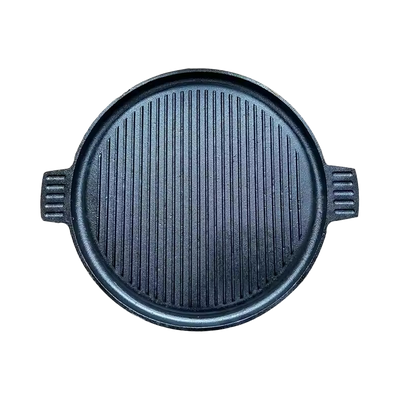 24" Round Cast Iron Griddle