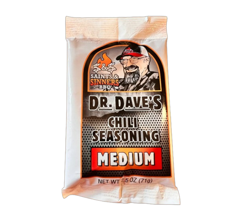 Medium Chili Seasoning bottle with warm chili spices