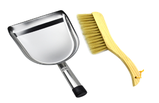 DUST PAN AND BRUSH