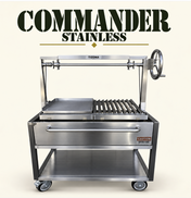 Tizona Commander Stainless live-fire grill, photo 3