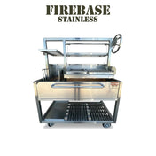 Tizona Firebase Stainless live-fire grill