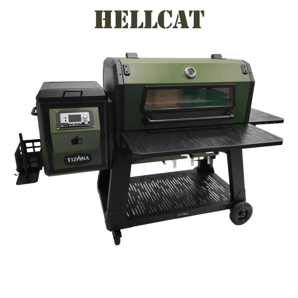 Tizona Hellcat pellet grill