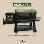Tizona Hellcat XL pellet grill, photo 13
