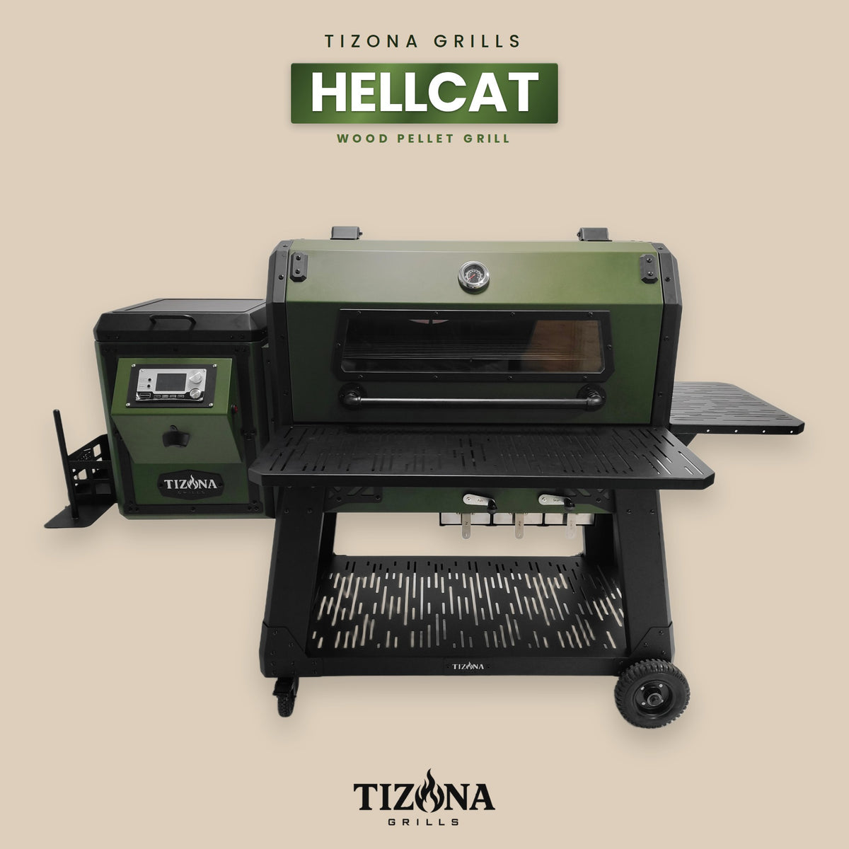 Tizona Hellcat pellet grill, photo 14
