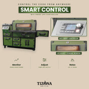 Tizona Abrams pellet grill, photo 14