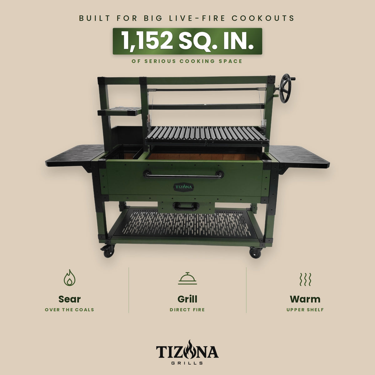 Tizona Firebase live-fire grill, photo 6