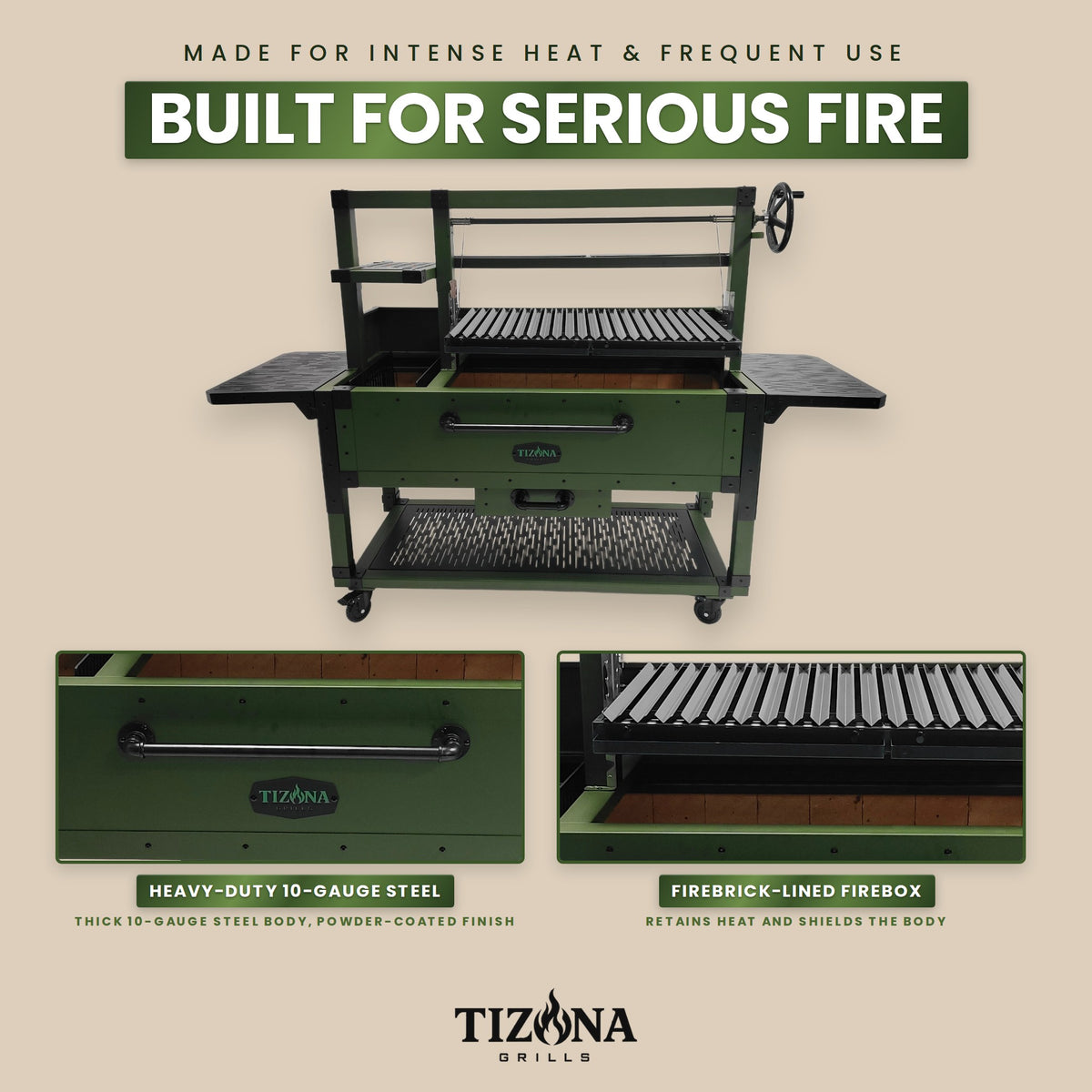 Tizona Firebase live-fire grill, photo 8