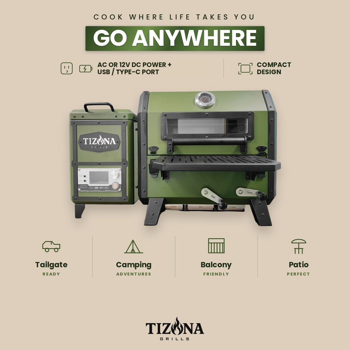 Tizona Scout pellet grill, photo 19