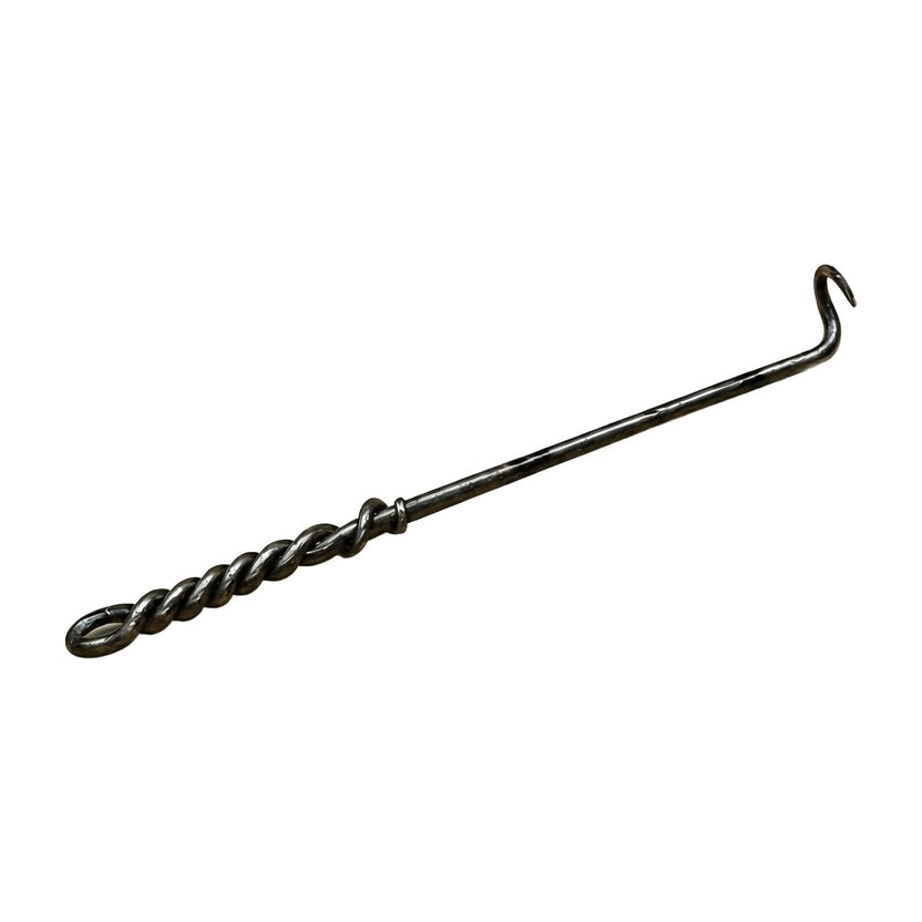 Pigtail meat turner
