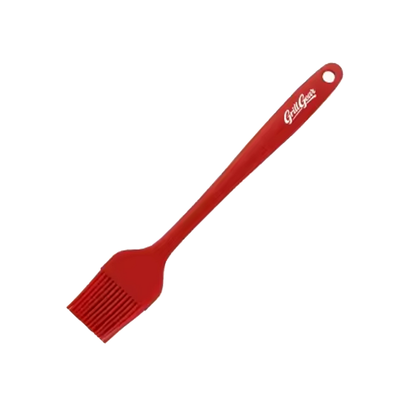 10 inch heat resistant silicone basting brush for BBQ and baking