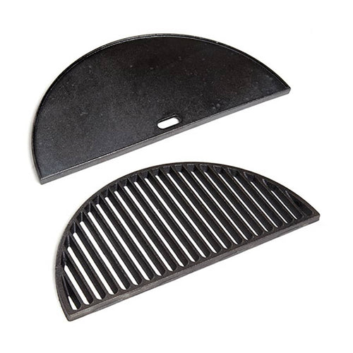 18" Half Moon Cast Iron Griddle