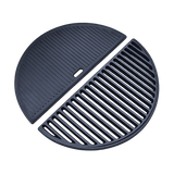 24" Half Moon Cast Iron Griddle