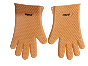 Heat resistant BBQ silicone gloves waterproof non slip