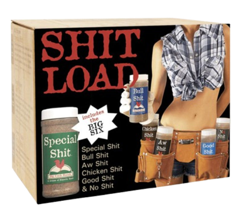 Big Six Box seasoning and rubs six bottle set